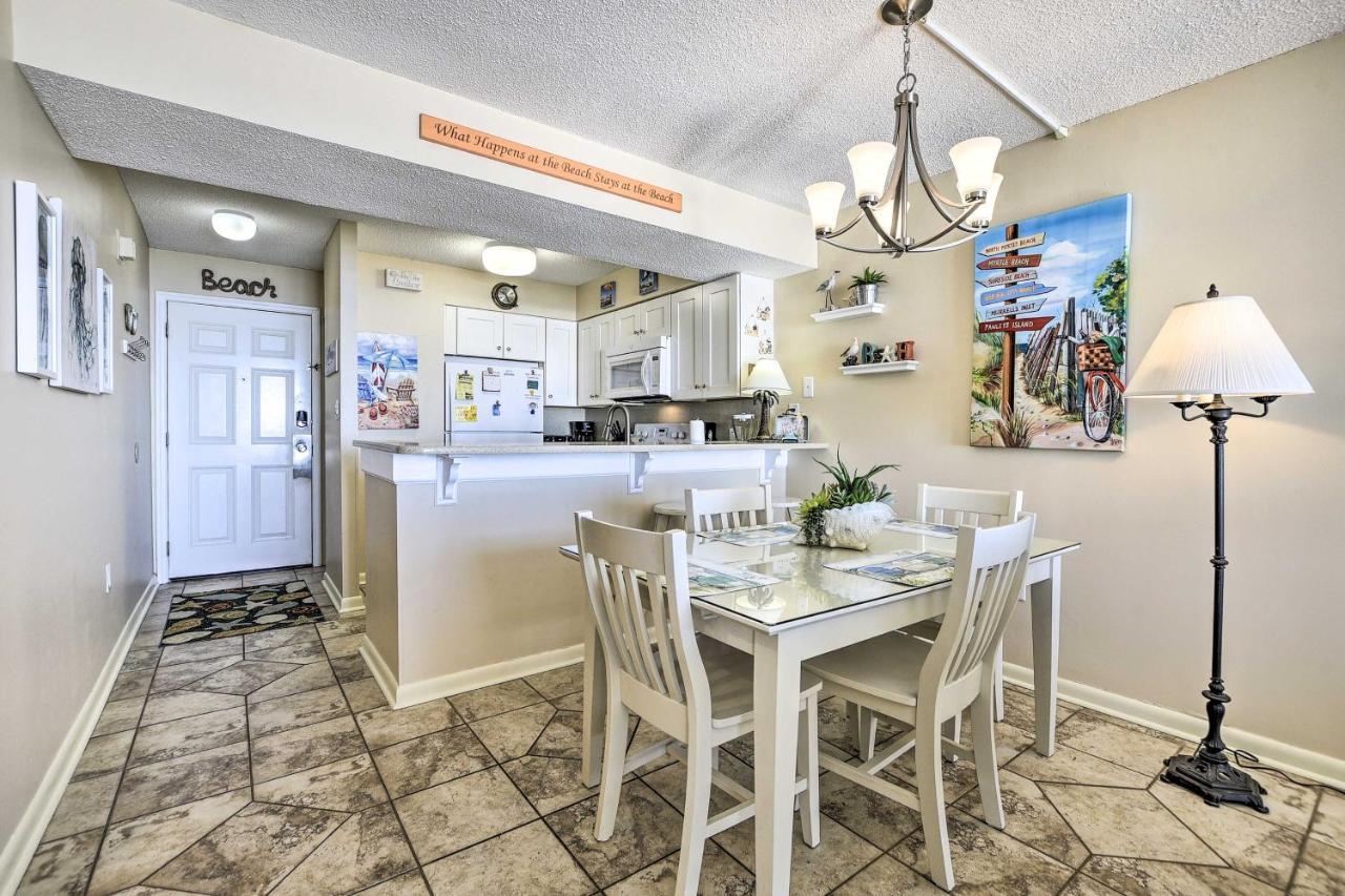 Dreamy Beach Condo With Views And Amenity Access! マートルビーチ エクステリア 写真