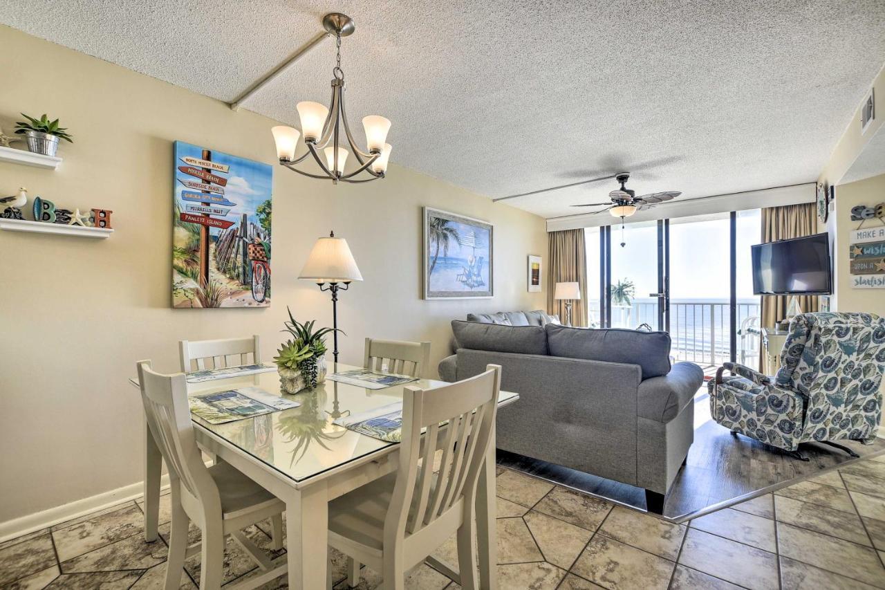 Dreamy Beach Condo With Views And Amenity Access! マートルビーチ エクステリア 写真